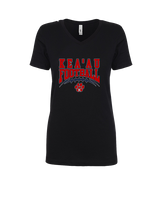 Kea'au HS Football Football - Womens Vneck