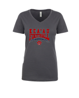 Kea'au HS Football Football - Womens Vneck