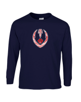 Kea'au HS Football Full Football - Cotton Longsleeve