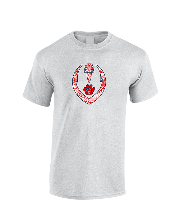 Kea'au HS Football Full Football - Cotton T-Shirt