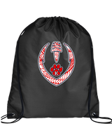 Kea'au HS Football Full Football - Drawstring Bag