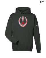 Kea'au HS Football Full Football - Nike Club Fleece Hoodie