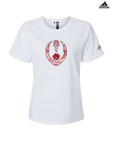 Kea'au HS Football Full Football - Womens Adidas Performance Shirt