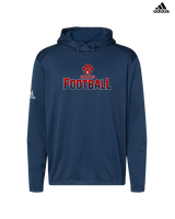 Kea'au HS Football Splatter - Mens Adidas Hoodie