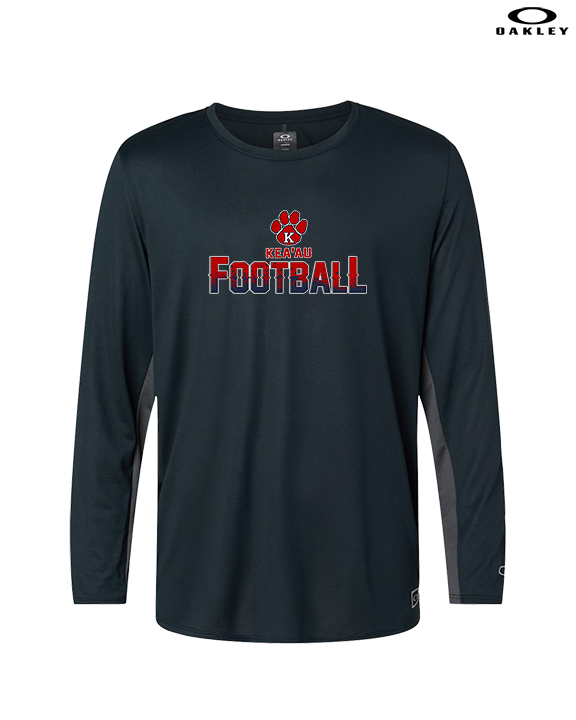 Kea'au HS Football Splatter - Mens Oakley Longsleeve