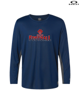 Kea'au HS Football Splatter - Mens Oakley Longsleeve