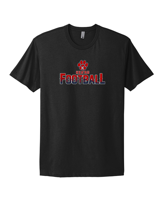 Kea'au HS Football Splatter - Mens Select Cotton T-Shirt