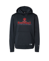 Kea'au HS Football Splatter - Oakley Performance Hoodie