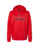 Kea'au HS Football Splatter - Oakley Performance Hoodie