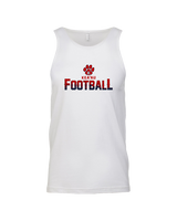 Kea'au HS Football Splatter - Tank Top