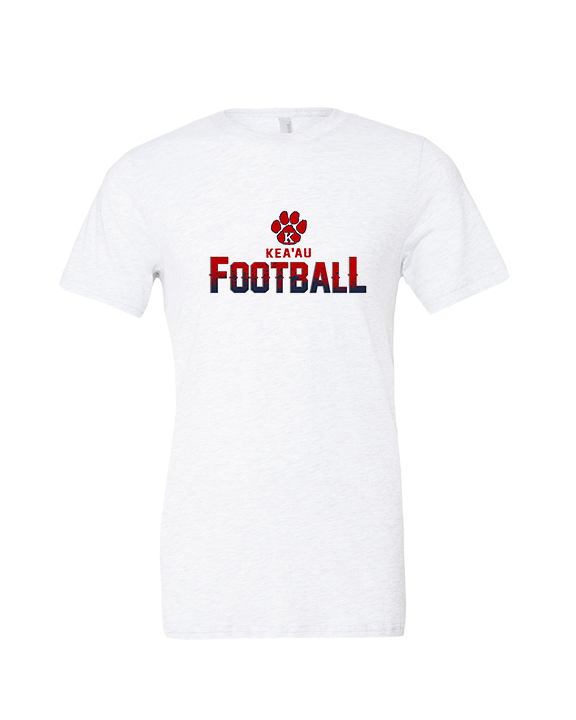Kea'au HS Football Splatter - Tri-Blend Shirt