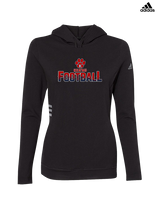 Kea'au HS Football Splatter - Womens Adidas Hoodie