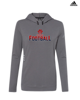 Kea'au HS Football Splatter - Womens Adidas Hoodie