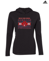 Kea'au HS Football Stamp - Womens Adidas Hoodie