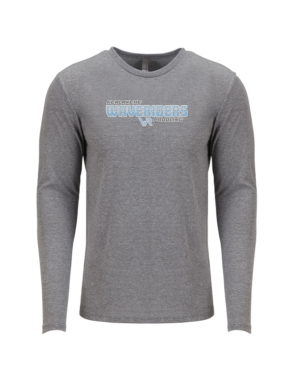 Kealakehe HS Outrigger Bold - Tri Blend Long Sleeve