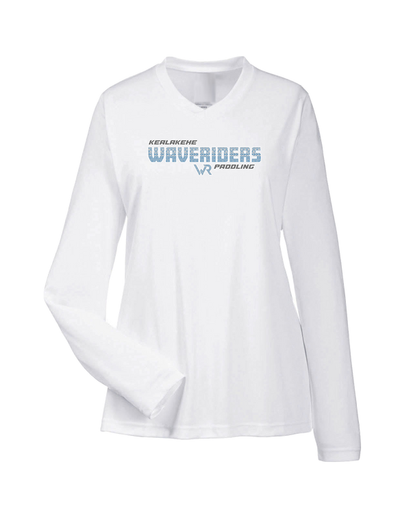Kealakehe HS Outrigger Bold - Womens Performance Long Sleeve