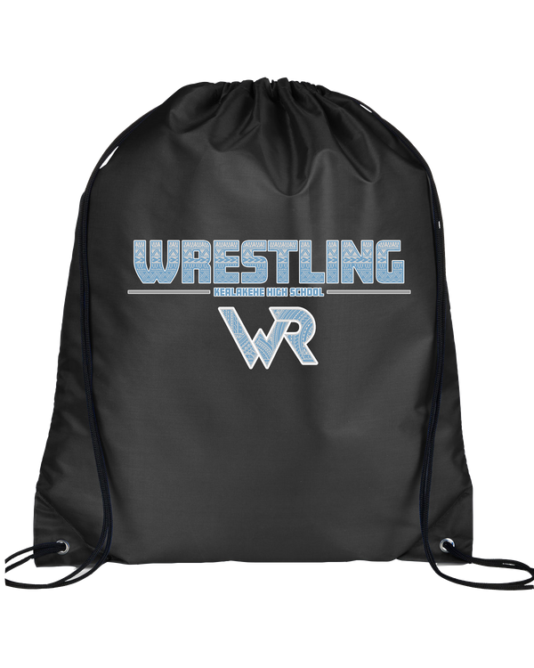 Kealakehe HS Wrestling Cut - Drawstring Bag