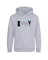 Kealakehe I Heart Cheer - Cotton Hoodie