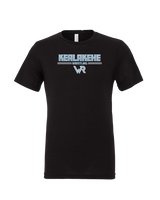 Kealakehe HS Wrestling Keen - Mens Tri Blend Shirt