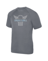 Kealakehe GBALL Nothing But Net - Youth Performance T-Shirt