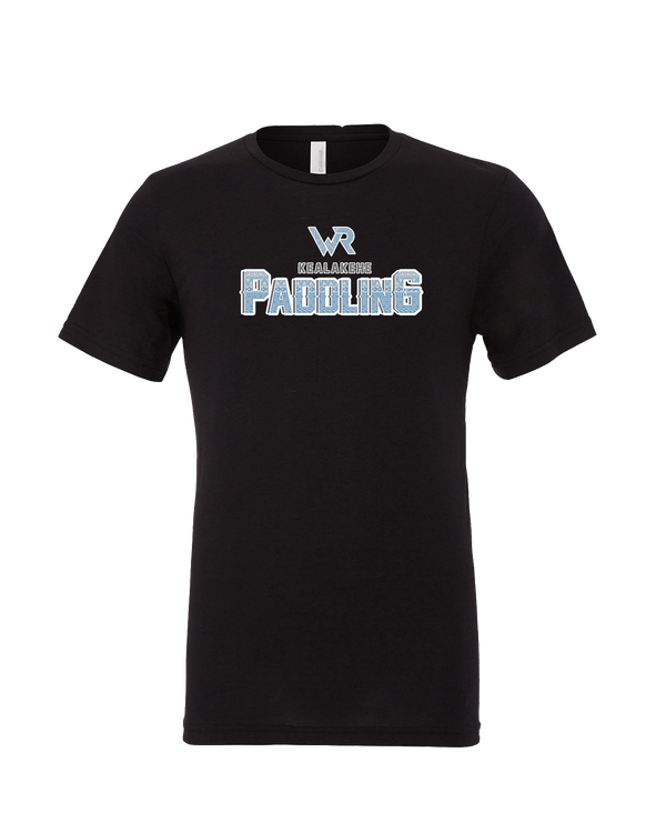 Kealakehe HS Outrigger Waveriders - Mens Tri Blend Shirt