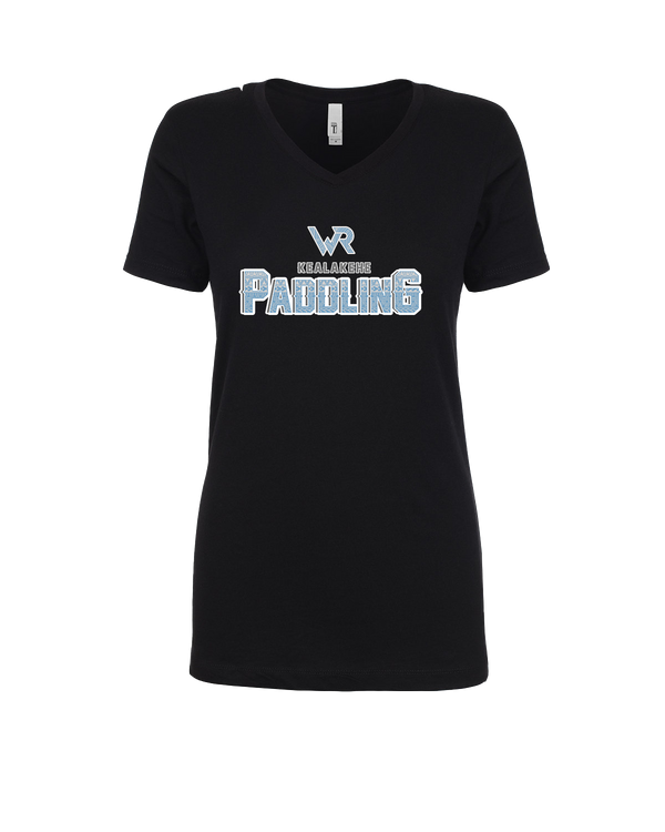 Kealakehe HS Outrigger Waveriders - Womens V-Neck