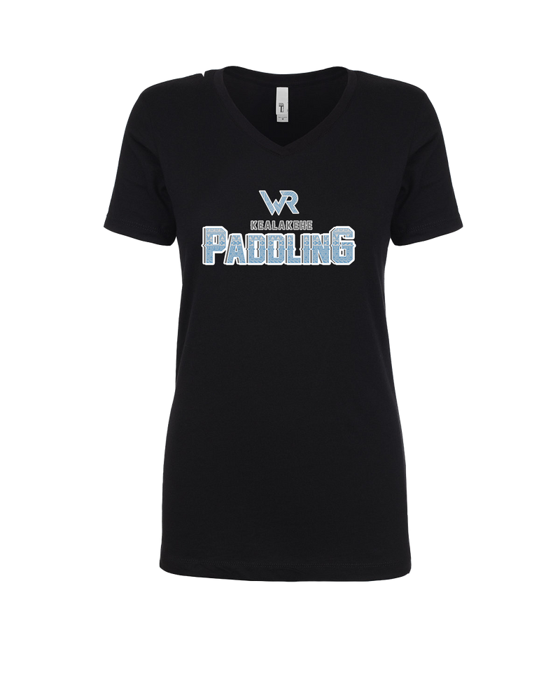 Kealakehe HS Outrigger Waveriders - Womens V-Neck