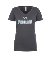 Kealakehe HS Outrigger Waveriders - Womens V-Neck