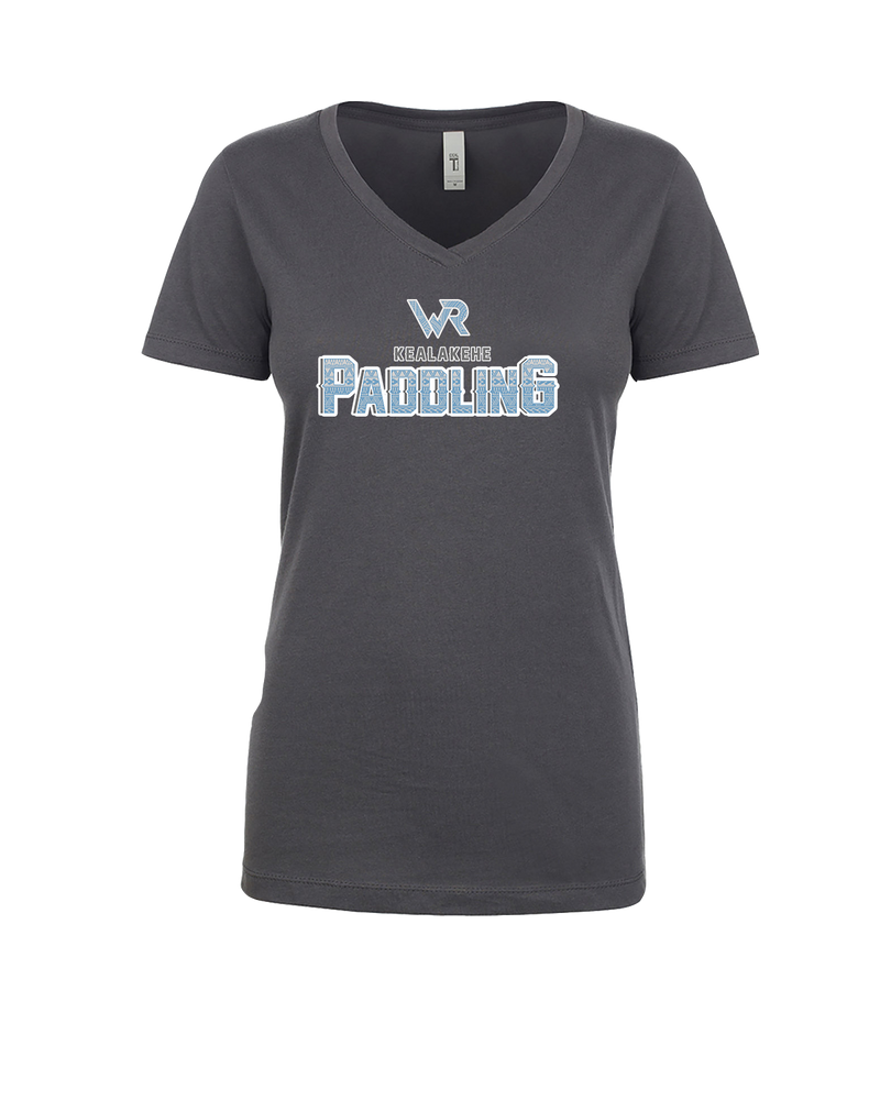 Kealakehe HS Outrigger Waveriders - Womens V-Neck