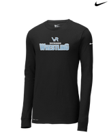 Kealakehe HS Wrestling Waveriders - Nike Dri-Fit Poly Long Sleeve