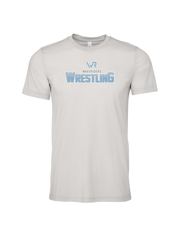 Kealakehe HS Wrestling Waveriders - Mens Tri Blend Shirt