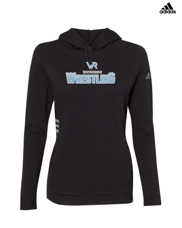 Kealakehe HS Wrestling Waveriders - Adidas Women's Lightweight Hooded Sweatshirt
