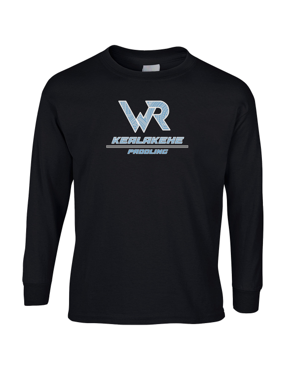 Kealakehe HS Outrigger Split - Mens Basic Cotton Long Sleeve