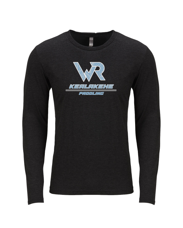 Kealakehe HS Outrigger Split - Tri Blend Long Sleeve
