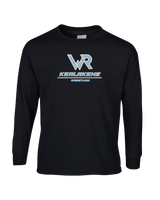 Kealakehe HS Wrestling Split - Mens Basic Cotton Long Sleeve