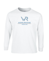Kealakehe HS Wrestling Split - Mens Basic Cotton Long Sleeve