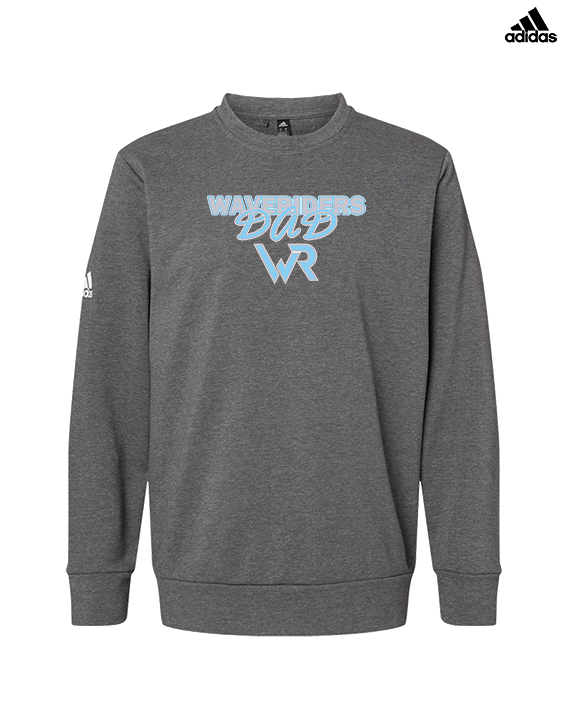Kealakehe HS Boys Basketball Dad - Mens Adidas Crewneck