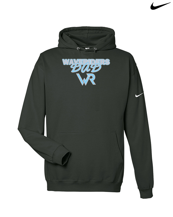 Kealakehe HS Boys Basketball Dad - Nike Club Fleece Hoodie