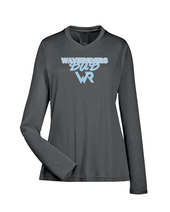 Kealakehe HS Boys Basketball Dad - Womens Performance Longsleeve