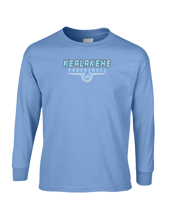 Kealakehe HS Boys Basketball Design - Cotton Longsleeve