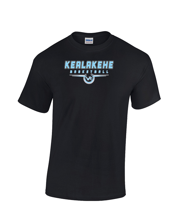 Kealakehe HS Boys Basketball Design - Cotton T-Shirt