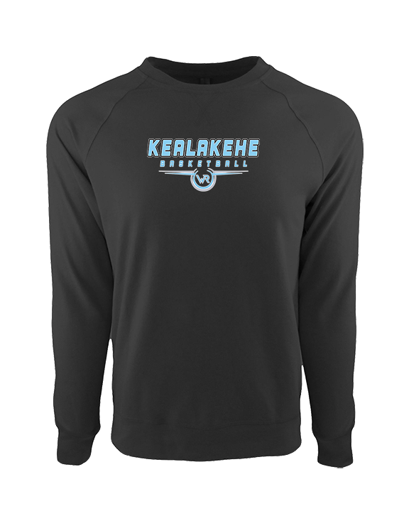 Kealakehe HS Boys Basketball Design - Crewneck Sweatshirt