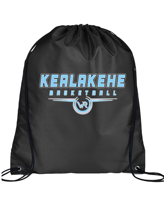 Kealakehe HS Boys Basketball Design - Drawstring Bag