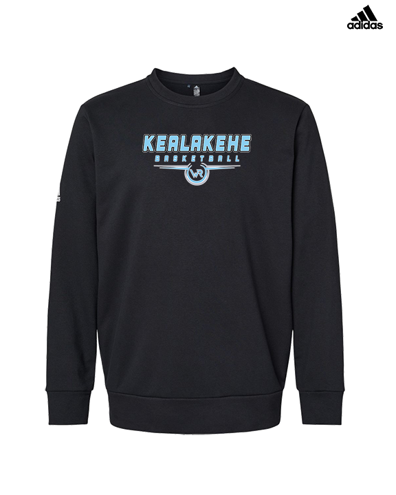 Kealakehe HS Boys Basketball Design - Mens Adidas Crewneck