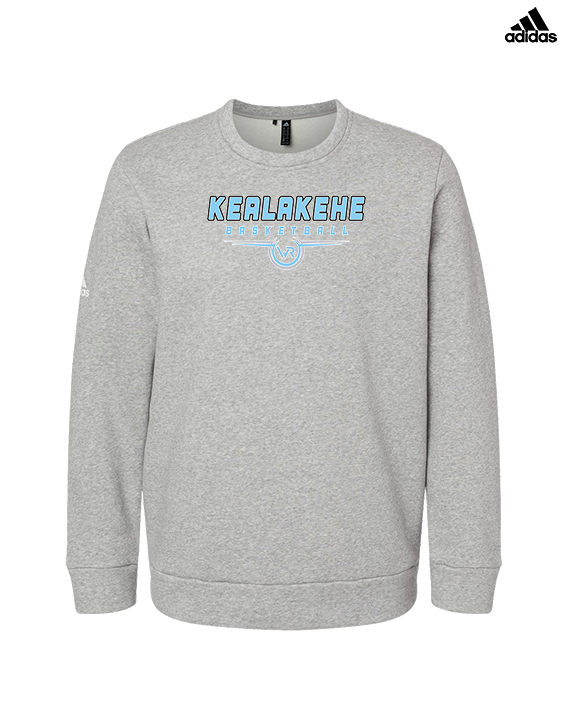 Kealakehe HS Boys Basketball Design - Mens Adidas Crewneck