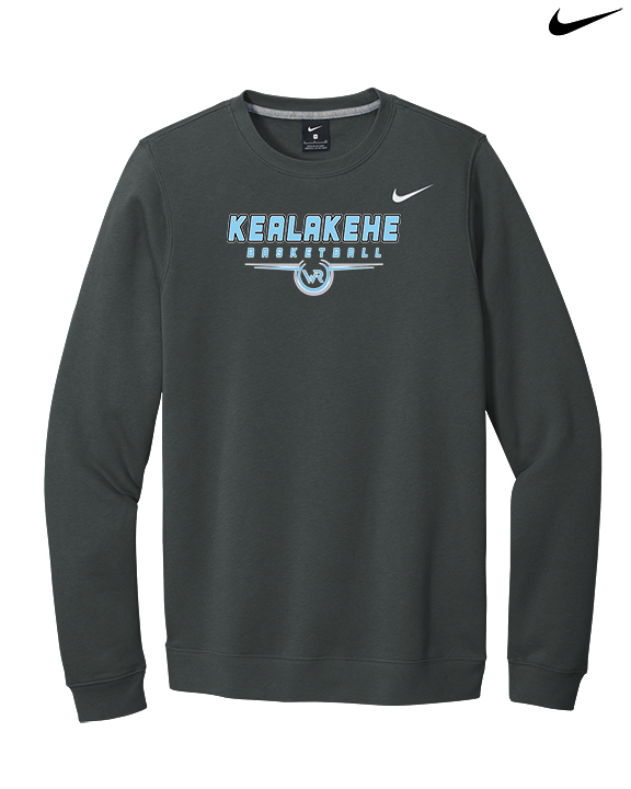 Kealakehe HS Boys Basketball Design - Mens Nike Crewneck