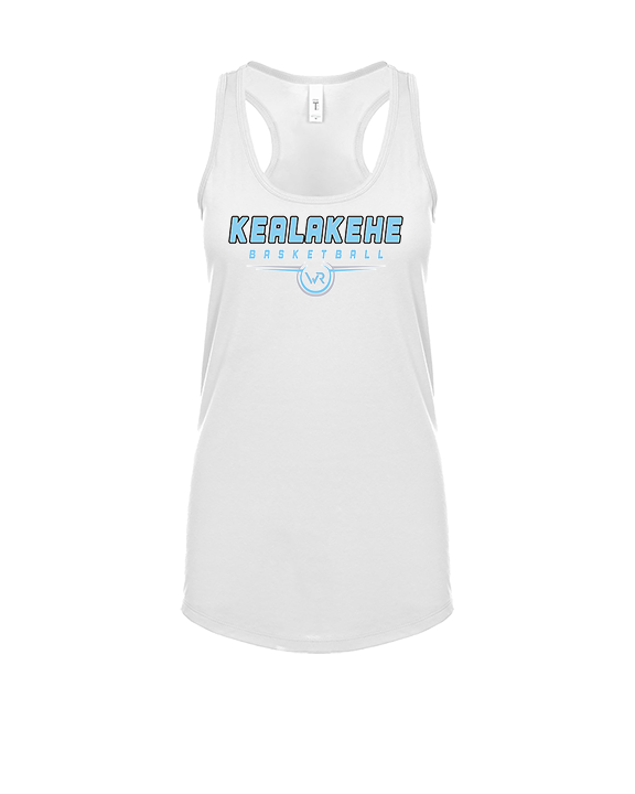 Kealakehe HS Boys Basketball Design - Womens Tank Top