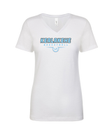 Kealakehe HS Boys Basketball Design - Womens Vneck