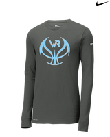 Kealakehe HS Boys Basketball Full Ball - Mens Nike Longsleeve