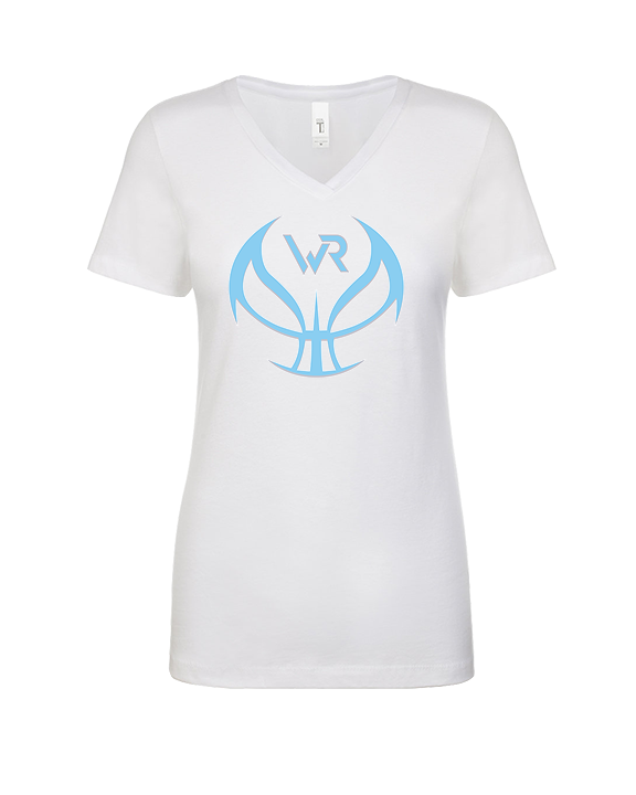 Kealakehe HS Boys Basketball Full Ball - Womens Vneck